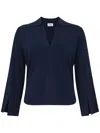 Kangra Cashmere T-shirts And Polos In Blue
