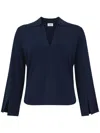 Kangra Cashmere T-shirts And Polos In Blue