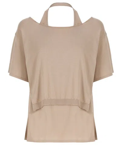 Kangra Cashmere T-shirts And Polos In Brown