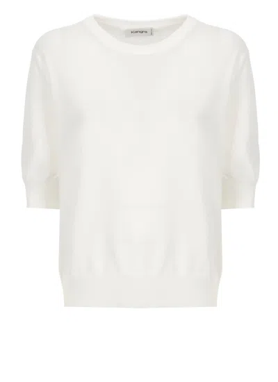 Kangra Cashmere T-shirts And Polos In White