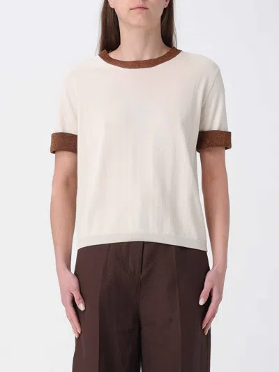 Kangra Cashmere Sweater Kangra Woman Color Beige In White