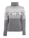 Kangra Cashmere High Neck In Gray