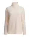Kangra Cashmere Knit Sweater With Ribbed Turtleneck
