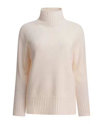 KANGRA CASHMERE HIGH-NECK CASHMERE SWEATER