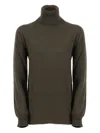 Kangra Cashmere Turtleneck Sweater In Green