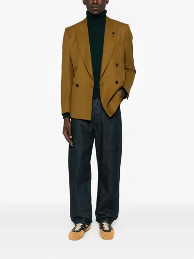 Kangra Cashmere Turtleneck Wool Sweater In Green