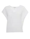 Kangra Cashmere V-neck Vest In White