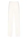 Kangra Cashmere Kangra White Viscose Pants