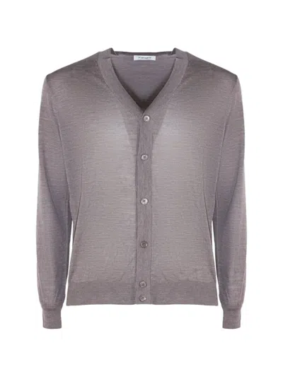 Kangra Cashmere V-neck Button-down Wool Cardigan In Multi