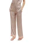 Kangra Cashmere Wide-leg Pants With Elastic Waistband In Gray