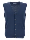 Kangra Cashmere Wool Sleeveless Cardigan