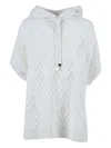 Kangra Cashmere Wool Sweater In White