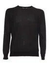Kangra Cashmere Crewneck Sweater In Brown