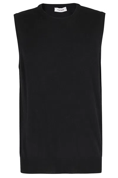 Kangra Cashmere Gilet In Nero