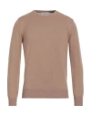 Kangra Man Sweater Beige Size 46 Wool, Silk, Cashmere