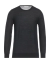 Kangra Cashmere Kangra Man Sweater Black Size 38 Merino Wool