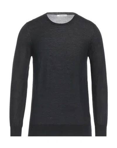 Kangra Man Sweater Black Size 38 Merino Wool