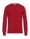 Kangra Cashmere Crew-neck Sweater In Red