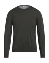 Kangra Cashmere Kangra Man Sweater Dark Green Size 44 Silk, Cotton