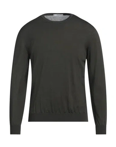 Kangra Cashmere Kangra Man Sweater Dark Green Size 44 Silk, Cotton In Green