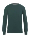 Kangra Man Sweater Dark Green Size 46 Wool, Silk, Cashmere