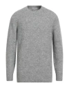 Kangra Cashmere Kangra Man Sweater Grey Size 44 Alpaca Wool, Cotton, Polyamide, Wool, Elastane