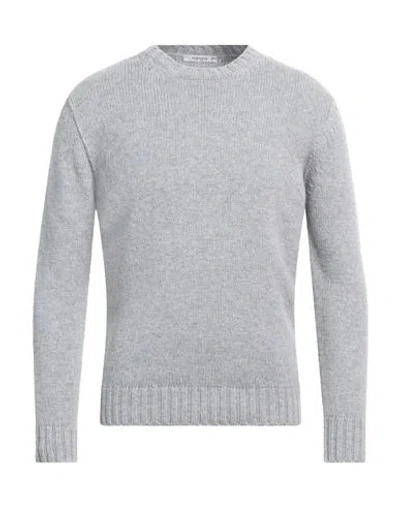 Kangra Man Sweater Grey Size 44 Merino Wool