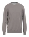 Kangra Man Sweater Grey Size 46 Wool, Silk, Cashmere