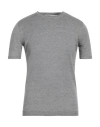 Kangra Man Sweater Light Grey Size 40 Linen