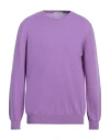 Kangra Man Sweater Light Purple Size 44 Wool