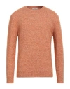 Kangra Man Sweater Mandarin Size 44 Alpaca Wool, Cotton, Polyamide, Wool, Elastane