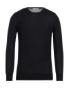 Kangra Cashmere Kangra Man Sweater Midnight Blue Size 38 Merino Wool