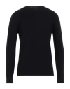 Kangra Cashmere Kangra Man Sweater Midnight Blue Size 40 Wool In Blue
