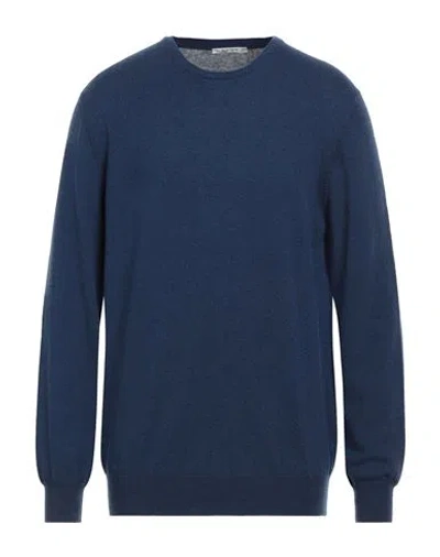 Kangra Man Sweater Midnight Blue Size 46 Wool