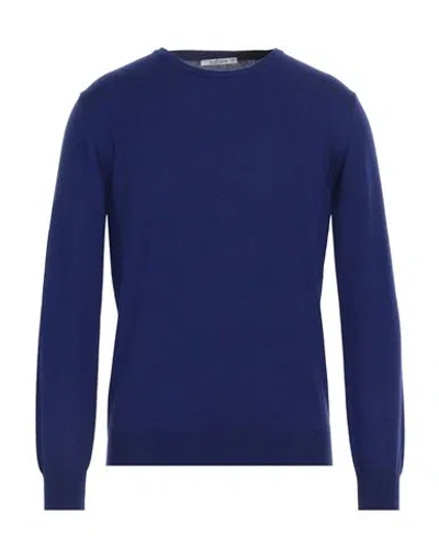 KANGRA CASHMERE KANGRA MAN SWEATER PURPLE SIZE 46 WOOL, SILK, CASHMERE