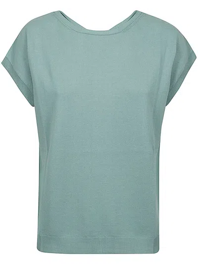 Kangra Cashmere Top In Blue
