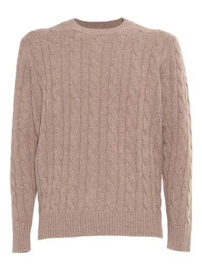 KANGRA CASHMERE RIBBED CREWNECK SWEATER