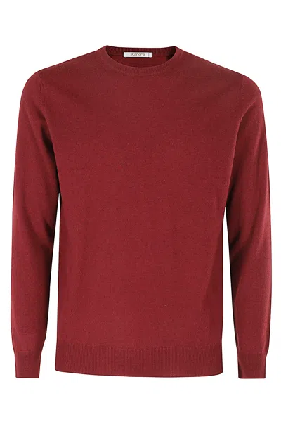Kangra Cashmere Sweater In Burgundy