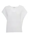 Kangra Cashmere V-neck Vest In White