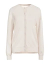 Kangra Cashmere Kangra Woman Cardigan Blush Size 12 Wool, Silk, Cashmere In Pink