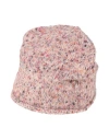 Kangra Cashmere Kangra Woman Hat Pink Size Onesize Cotton, Alpaca Wool, Polyamide, Polyester
