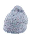 Kangra Cashmere Kangra Woman Hat Sky Blue Size Onesize Cotton, Alpaca Wool, Polyamide, Polyester In Blue