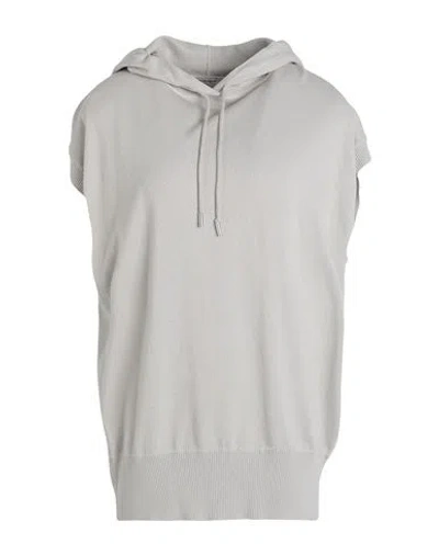 Kangra Woman Sweater Light Grey Size 6 Cotton, Terylene