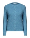 Kangra Cashmere Kangra Woman Twin Set Light Blue Size 4 Alpaca Wool, Polyamide, Wool