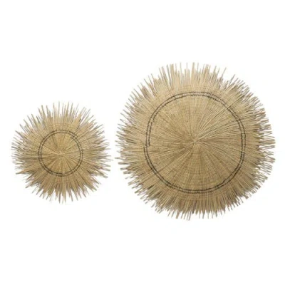 Kanju Interiors M'mawa Woven Wall Basket Art