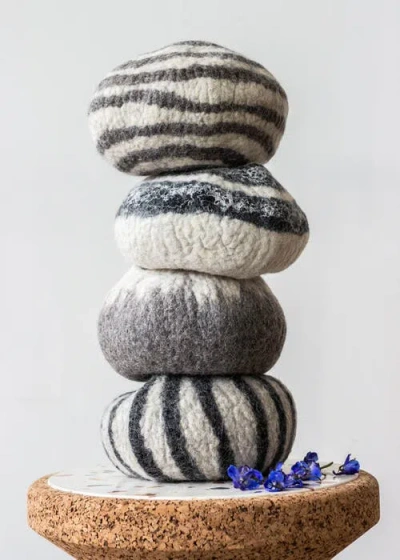 Kanju Interiors Natural Harmony Ukhamba Bowl In Multi