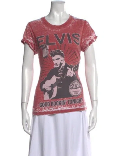 Pre-owned Kanna Graphic Print Crew Neck T-shirt In Multicolor