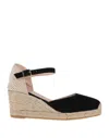 Kanna Espadrilles In Black