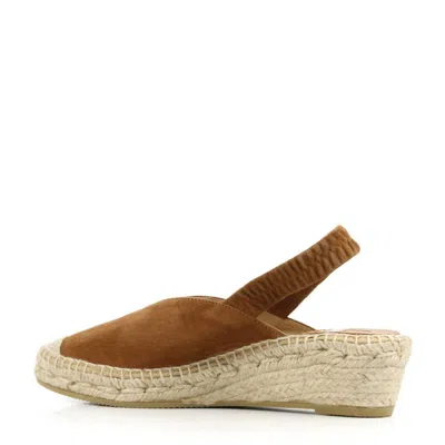 Kanna Women's Suede Espadrilles In Brown