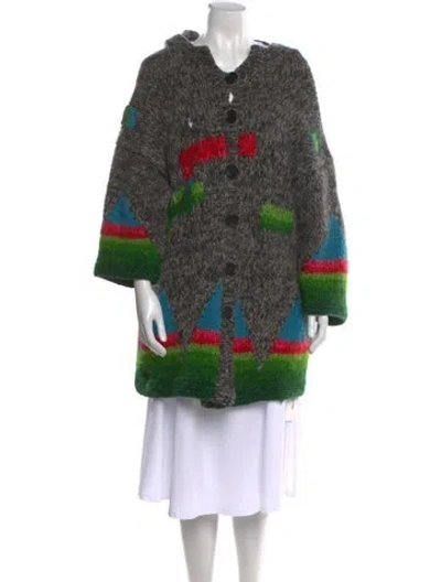 Pre-owned Kansai Yamamoto Vintage 1977 Sweater In Gray